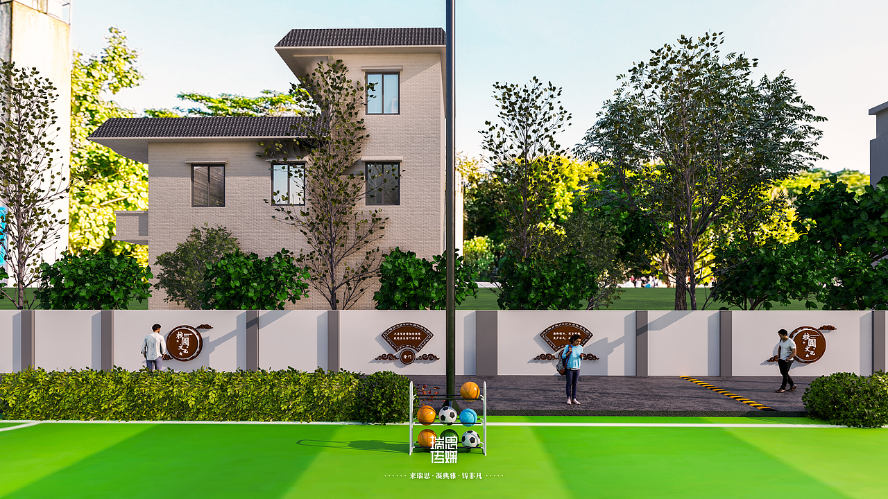 #校园文化新地标 学校文化墙设计（图ZMzg3MTEzMjY4） - Logo - 站酷设计师瑞思传媒原创素材 - 站酷ZCOOL