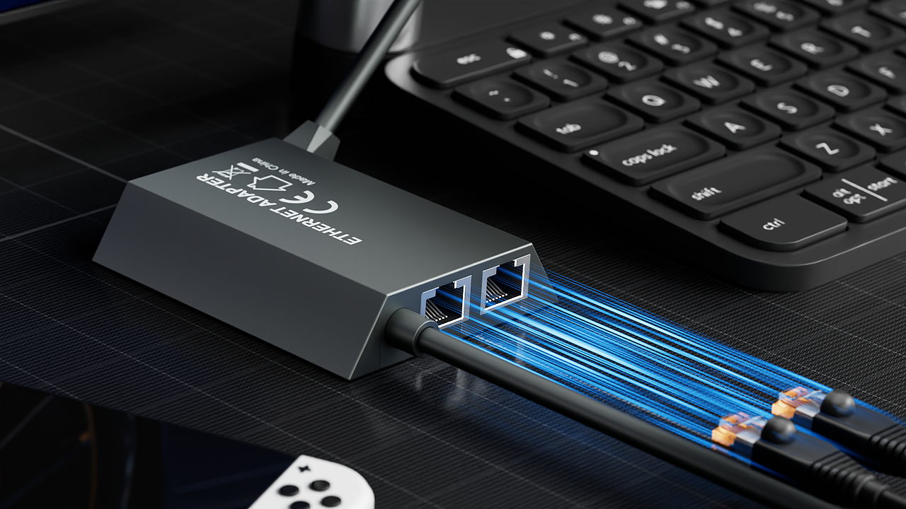 三维视频-双网口