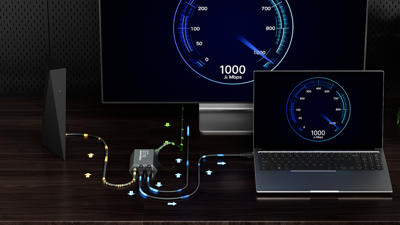 三维视频-双网口