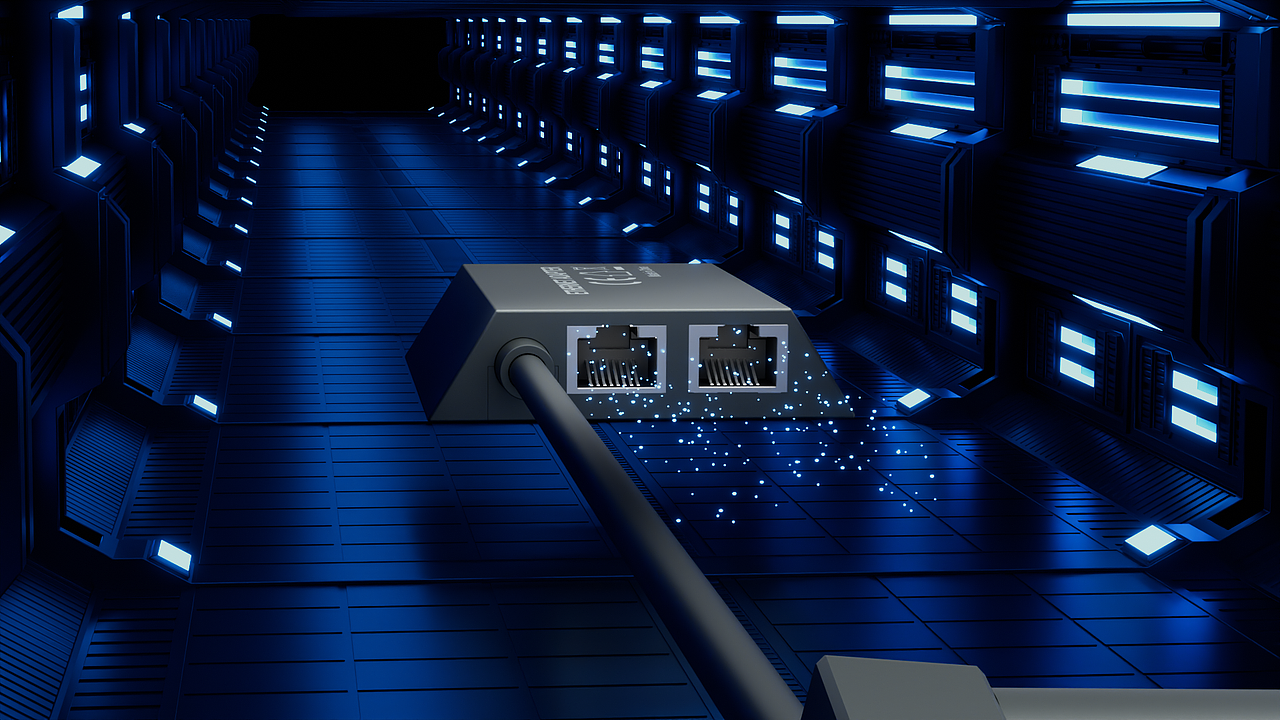 三维视频-双网口