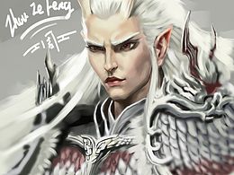 板繪一個(gè)霸氣敖光