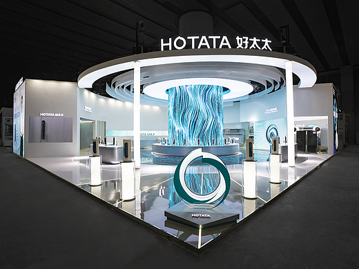 好太太2022建博会展台丨展会设计丨展台设计丨展位设计