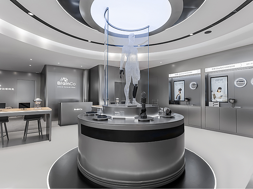 BrainCo强脑科技哈尔滨店丨SI系统设计丨店面设计