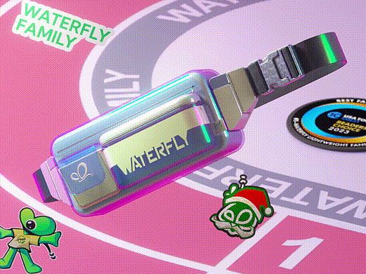 WATERFLY 动态NFT（已版权保护）