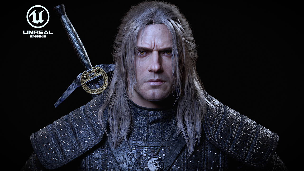 猎魔人案例，商业项目风格展示