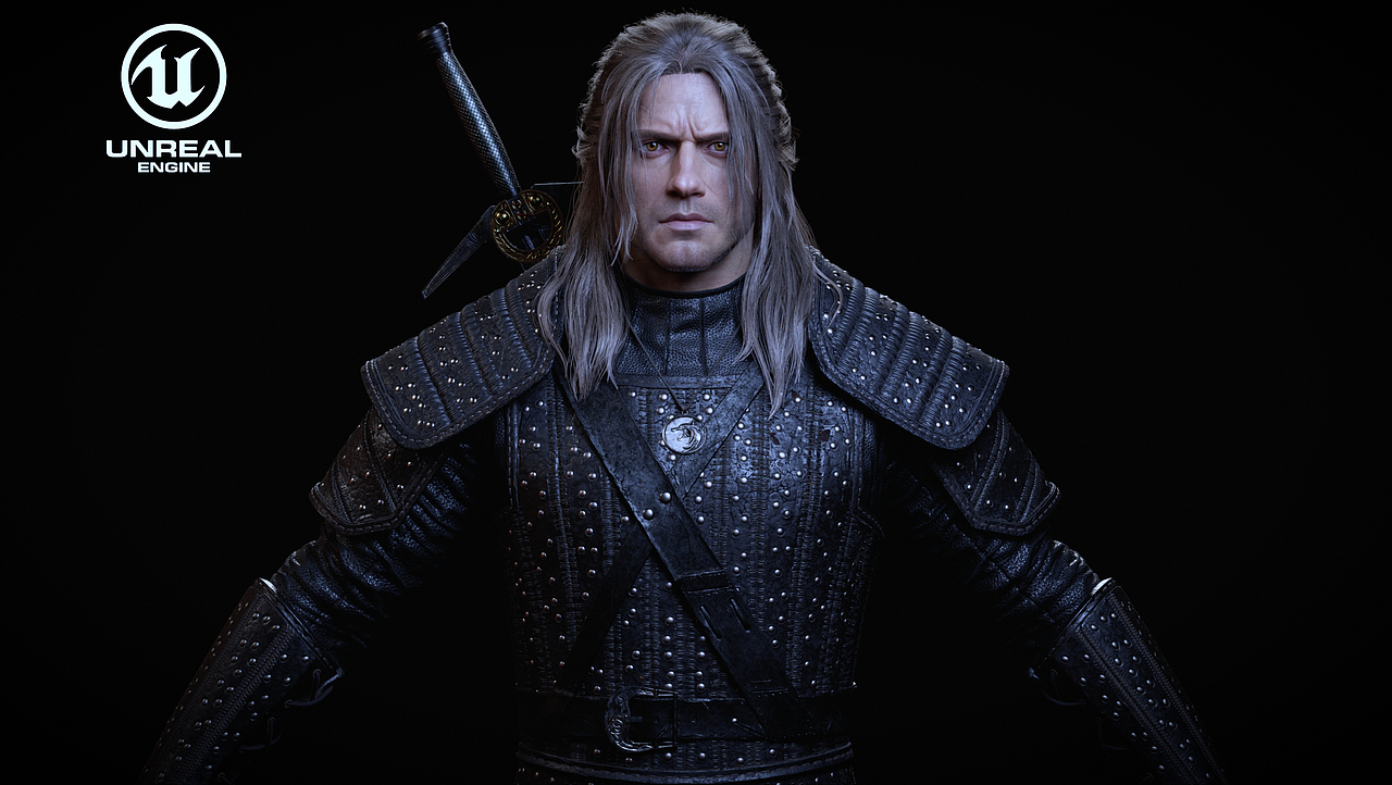 猎魔人案例，商业项目风格展示