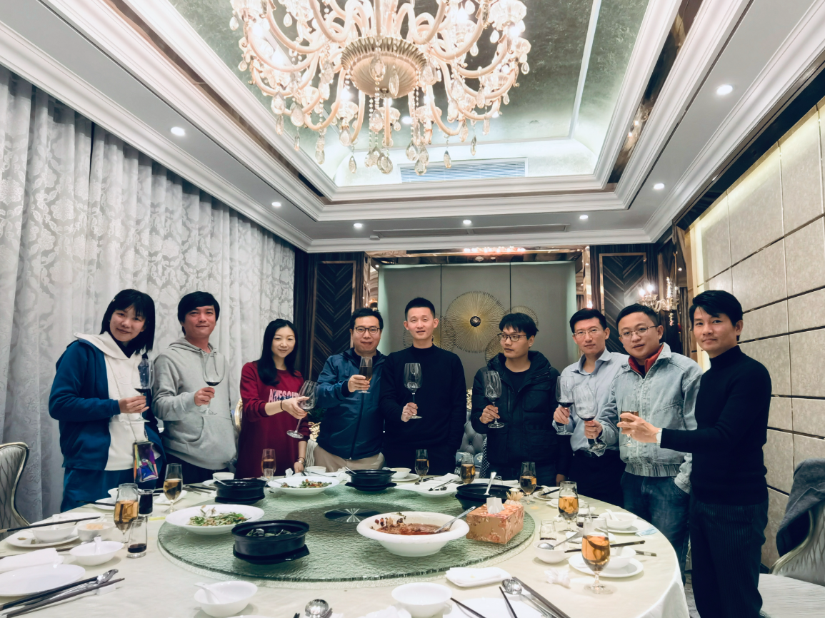 远麦团队的年终聚餐
