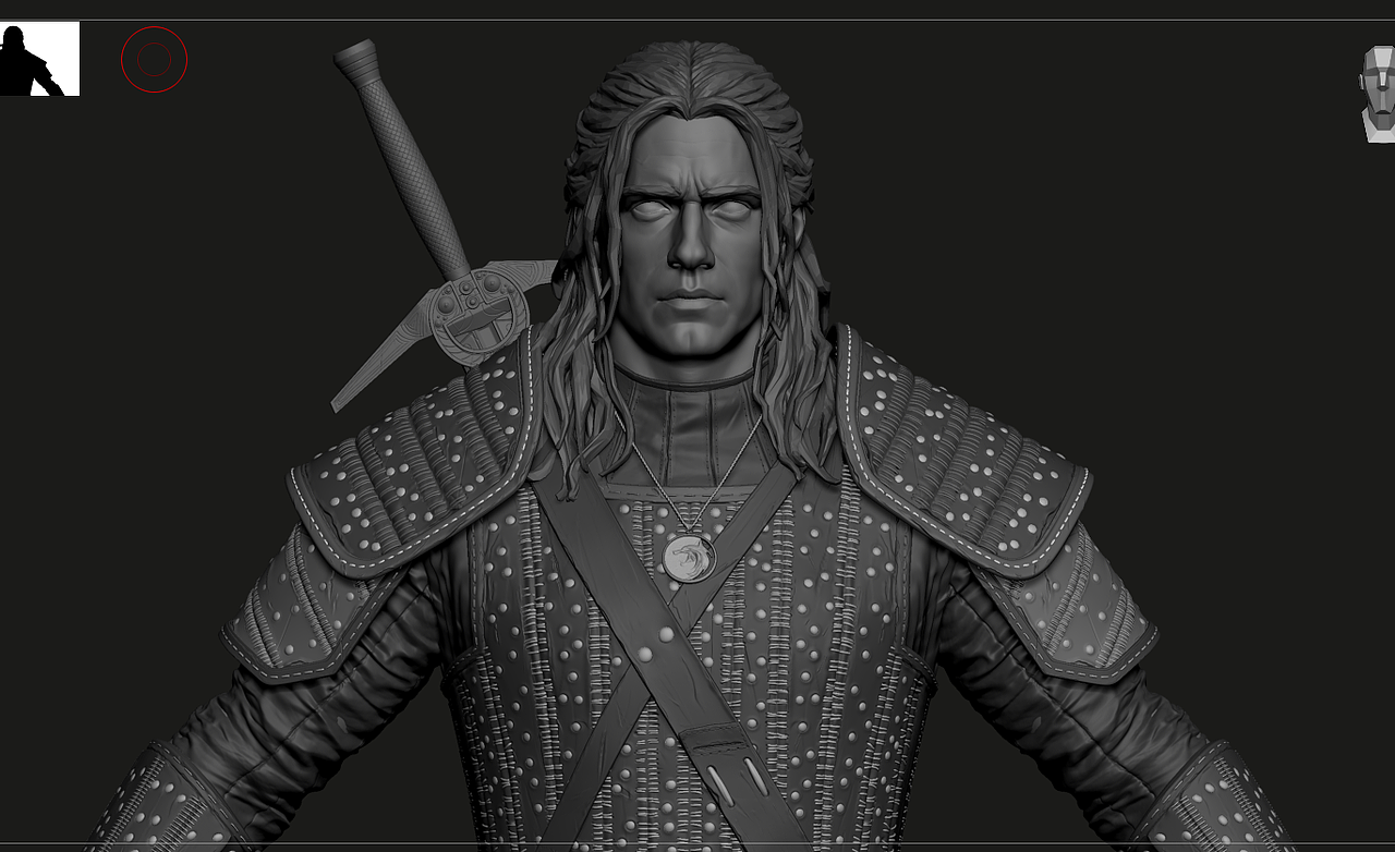 猎魔人案例，商业项目风格展示