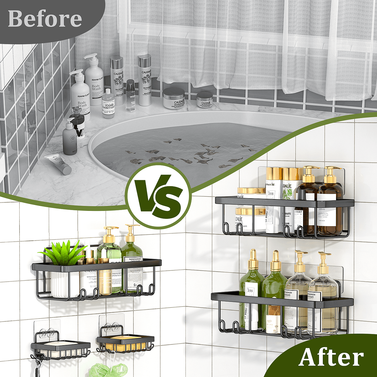 亚马逊浴室架渲染