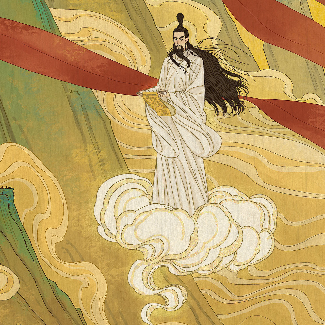 嘉靖与杨金水（图ZMzg3MTUzNDI4） - 商业插画 - 站酷设计师糊涂散人原创素材 - 站酷ZCOOL