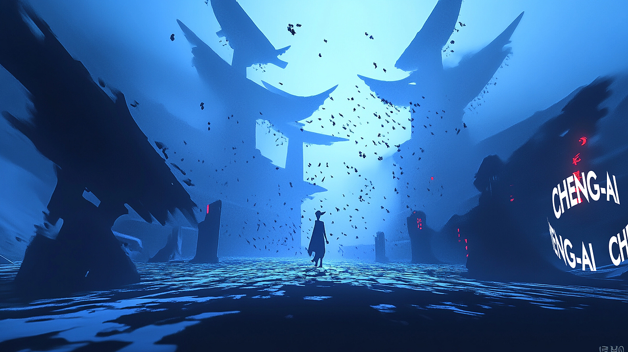 玄境1｜神秘东方（图ZMzg3MTUzMTEy） - 新锐潮流插画 - 站酷设计师橙光AI原创素材 - 站酷ZCOOL