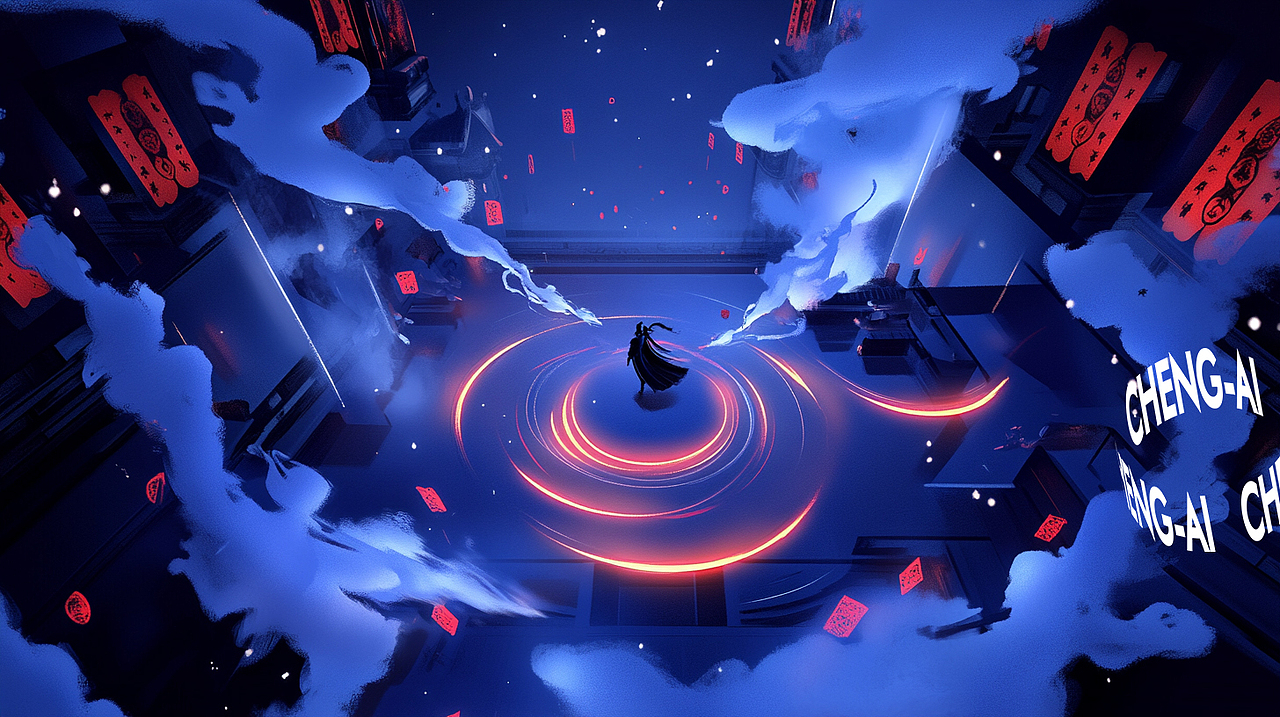 玄境1｜神秘东方（图ZMzg3MTUzMTcy） - 新锐潮流插画 - 站酷设计师橙光AI原创素材 - 站酷ZCOOL