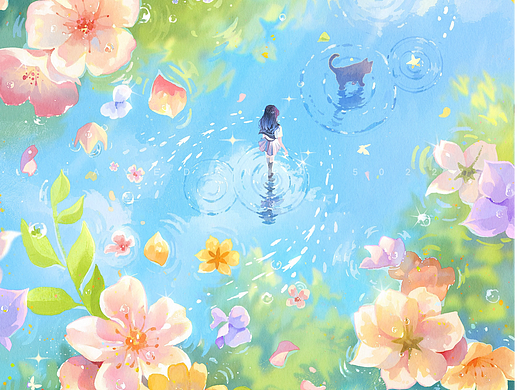 插画合集|春日序曲