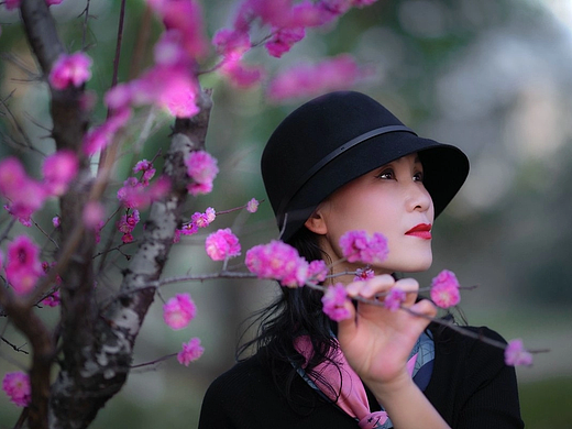 梅花人像