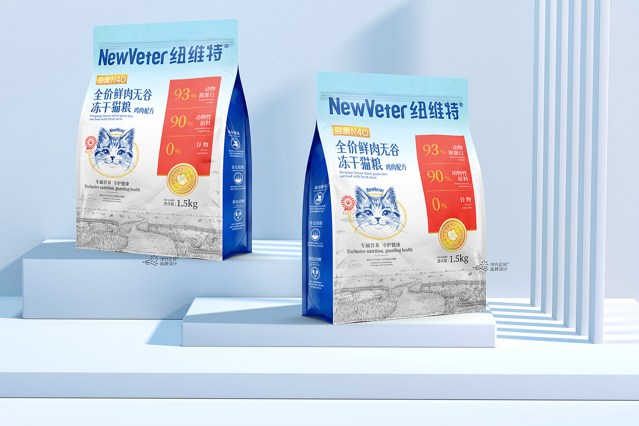 包装 狗粮包装 猫粮包装设计 宠物包装 宠物品牌设计