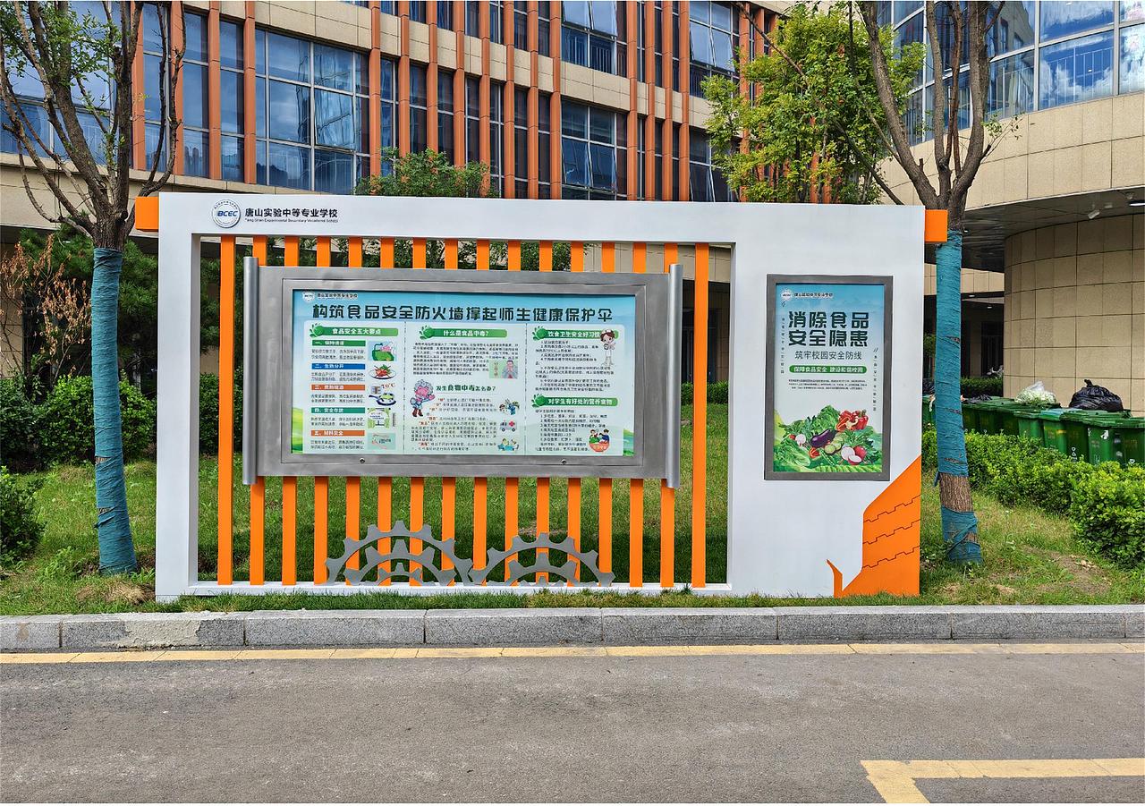 唐山实验中等专业学校 x 金箭标识 | 导视设计（图ZMzg3MTY3NDg0） - 其他空间 - 站酷设计师郝卿金箭标识原创素材 - 站酷ZCOOL