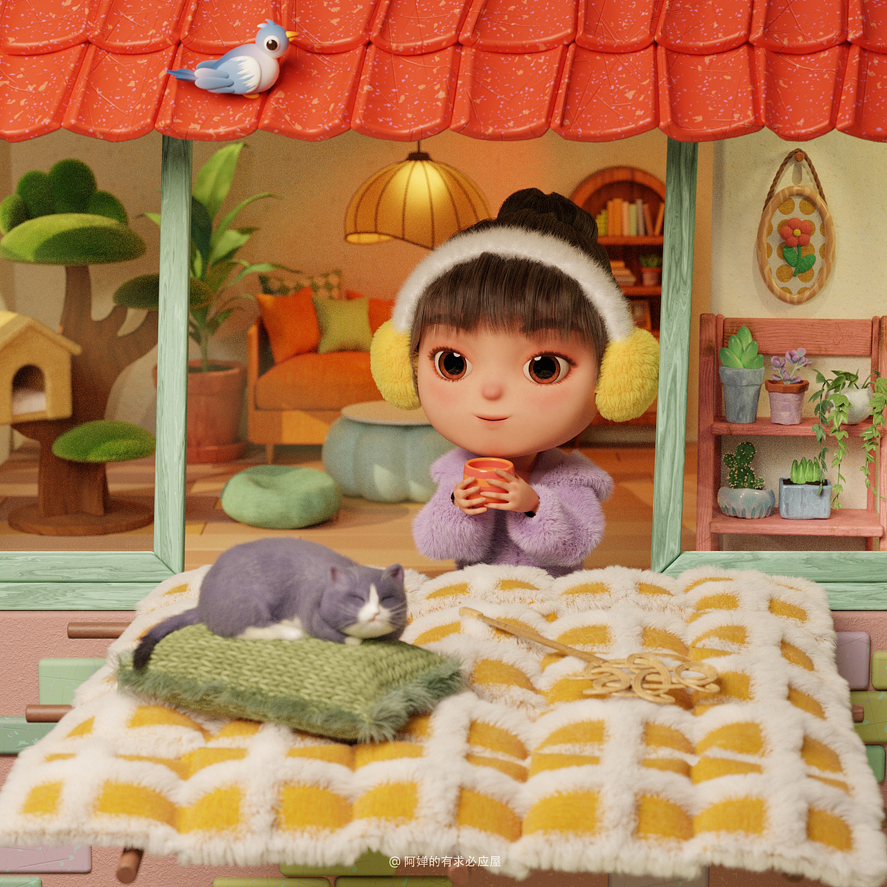 暖阳 Winter sun（图ZMzg3MTY4NDY4） - 动画/影视 - 站酷设计师阿婵的有求必应屋原创素材 - 站酷ZCOOL