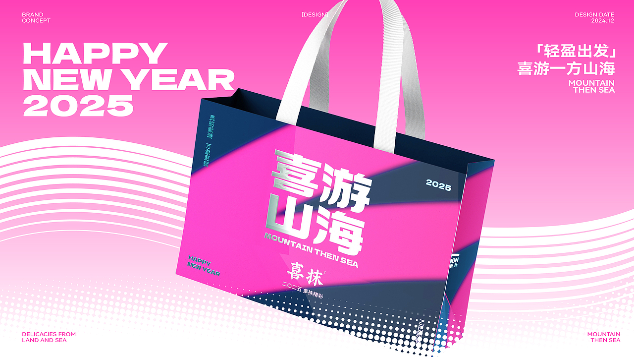 喜抹·「山珍海味」新年礼盒—创意策划&包装设计