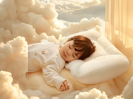 儿童枕|电商摄影|WonderPaPa婴儿枕|AI摄影