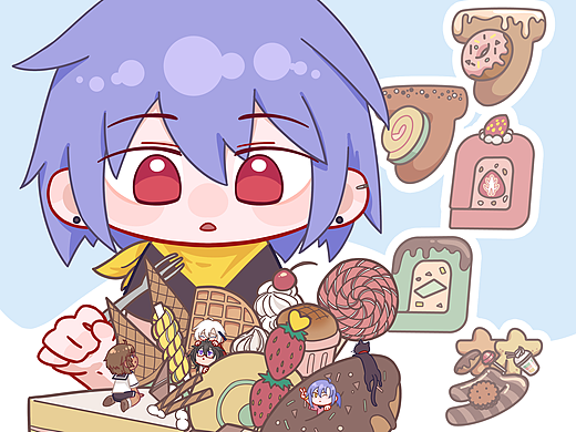 四格漫画-可可白日梦