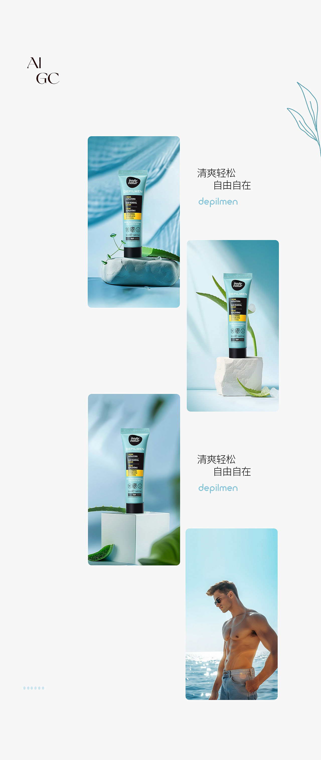 电商脱毛膏详情页升级 *4