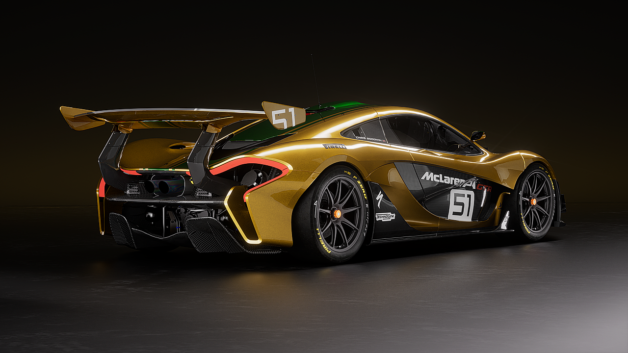 迈凯伦-McLaren P1 GTR（图ZMzg3MTk2MzAw） - 机械/交通 - 站酷设计师上进才能好运原创素材 - 站酷ZCOOL