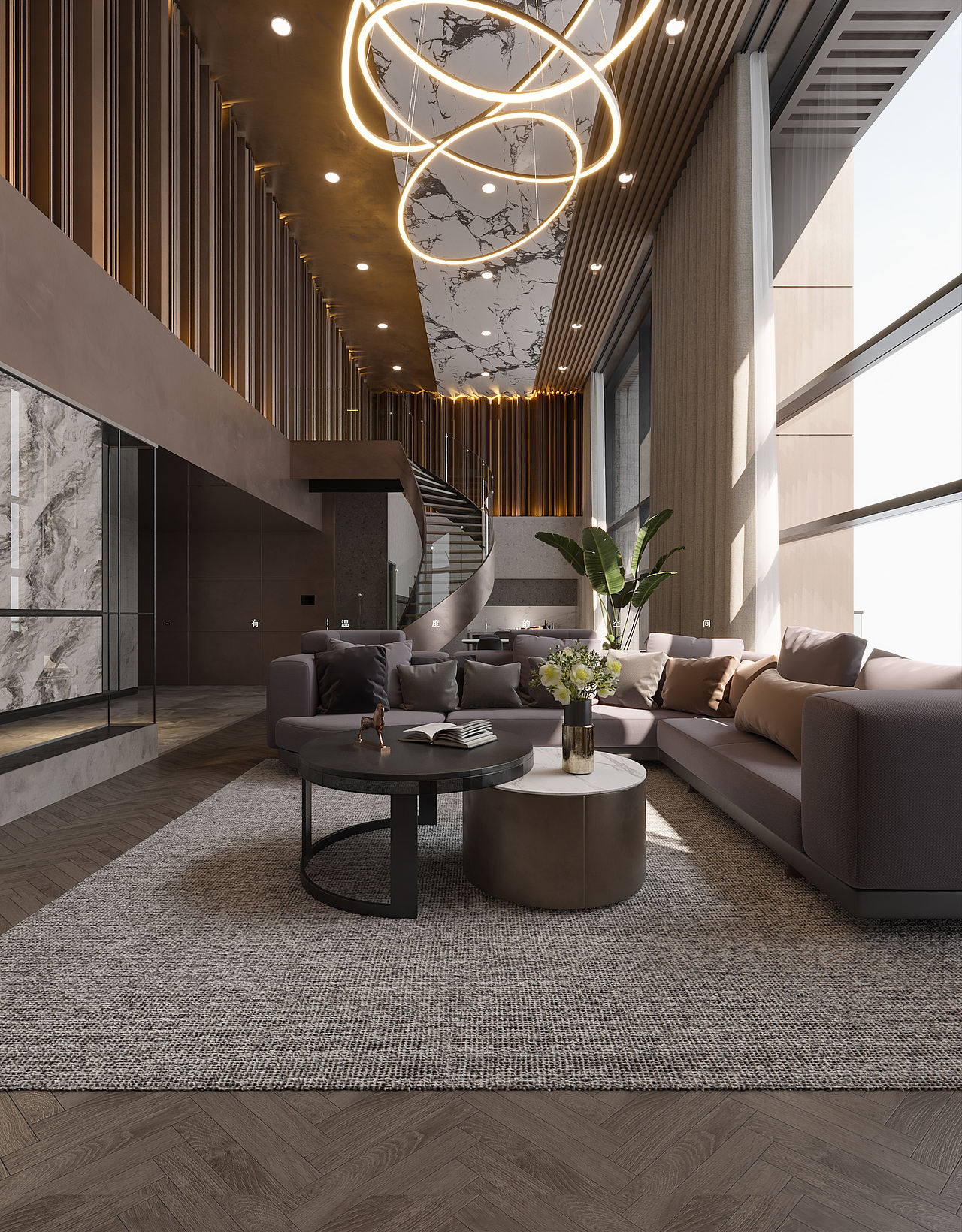 现代简约L-House（图ZMzg3MjExMzA0） - 商业空间设计 - 站酷设计师SKYDESIGN丨原创素材 - 站酷ZCOOL