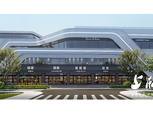 农贸市场建筑设计案列|温岭上林村智慧农贸市场