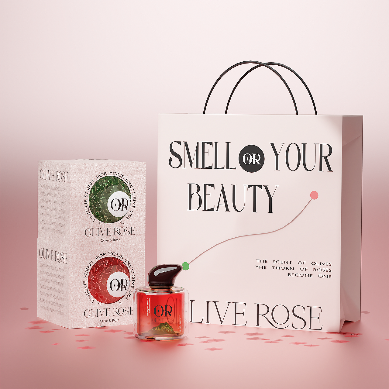 “Olive Rose”香水品牌设计（图ZMzg3MjIxNDUy） - 品牌 - 站酷设计师波风水人S原创素材 - 站酷ZCOOL