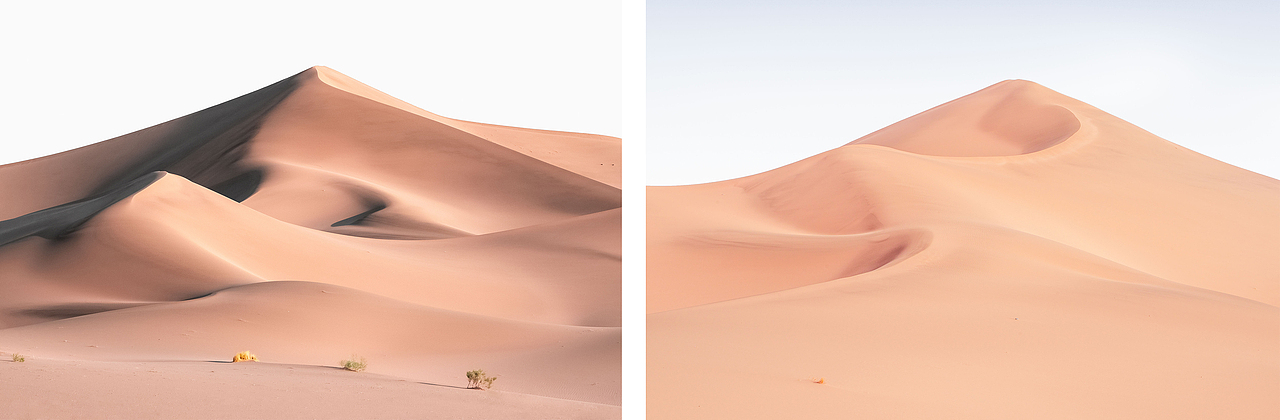 敦煌。鸣沙山日落（图ZMzg3MjIyNTYw） - 风光摄影 - 站酷设计师Rainlook原创素材 - 站酷ZCOOL