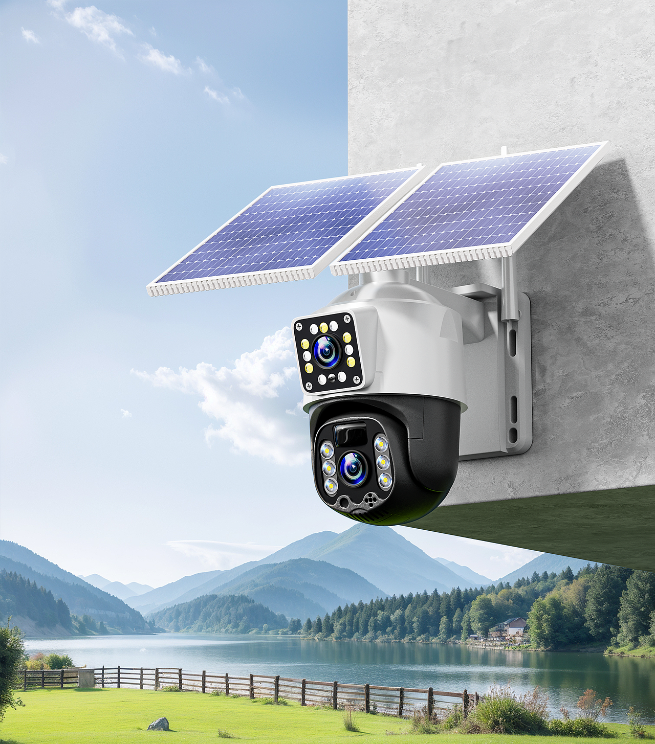 户外监控渲染（图ZMzg3MjIyOTky） - 产品 - 站酷设计师鸡汁的无名原创素材 - 站酷ZCOOL