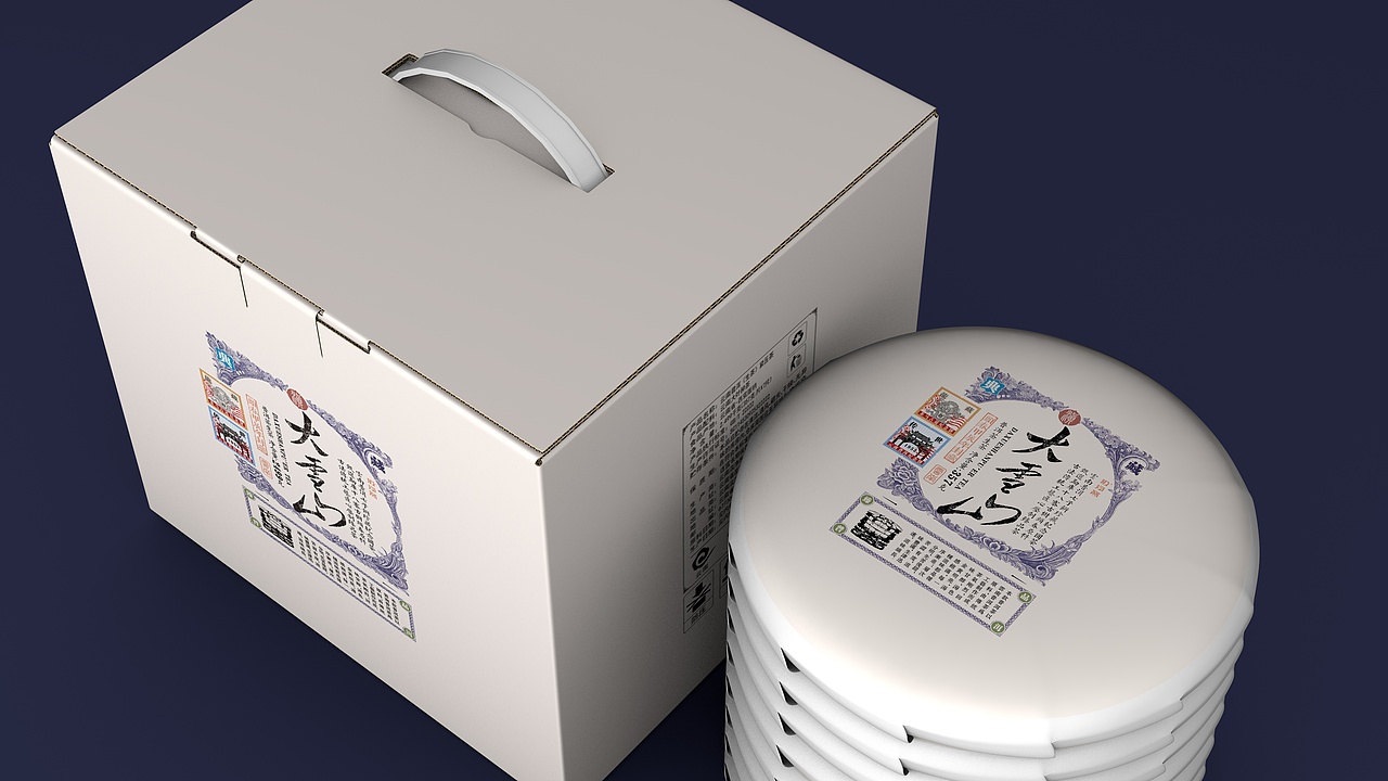 大雪山 · 云南普洱茶包装设计（图ZMzg3MjI0OTEy） - 包装 - 站酷设计师汲浄原创素材 - 站酷ZCOOL