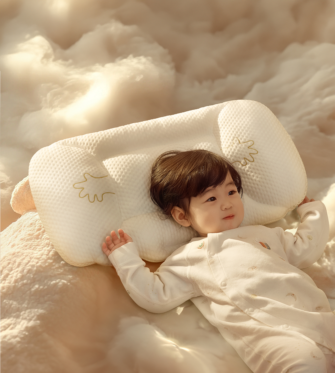 儿童枕｜电商摄影｜WonderPaPa婴儿枕｜AI摄影（图ZMzg3MjI2NDEy） - 产品摄影 - 站酷设计师仓仓摄影原创素材 - 站酷ZCOOL