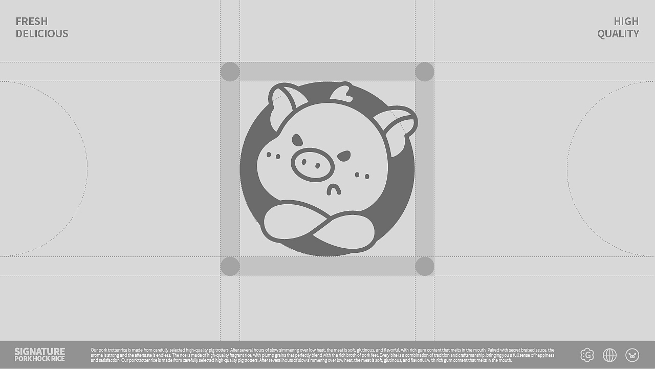 猪猪饿霸 | 猪脚饭品牌全案设计（图ZMzg3MjMwODgw） - 品牌 - 站酷设计师小张今天要开心吖原创素材 - 站酷ZCOOL