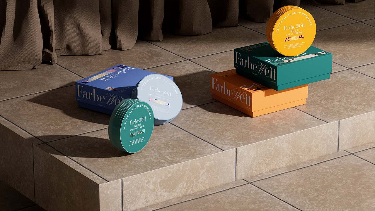 FarbeWeit四季系列香薰品牌包装