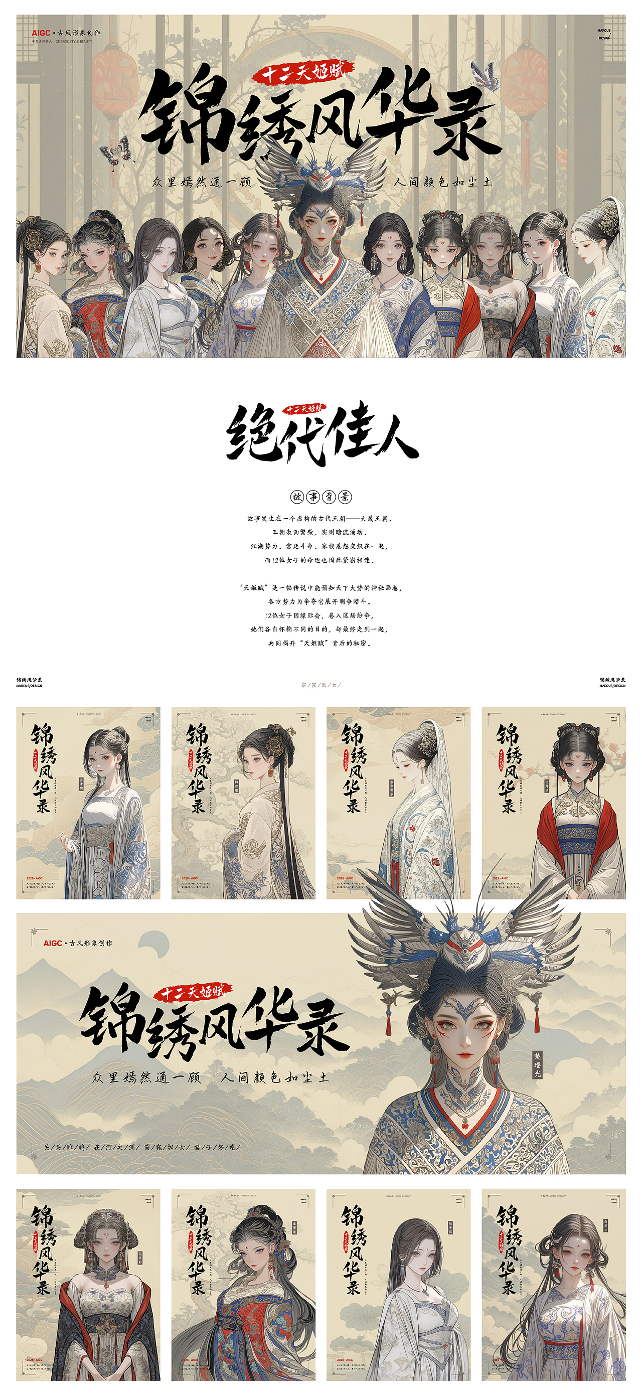 2025AIGC插画作品集