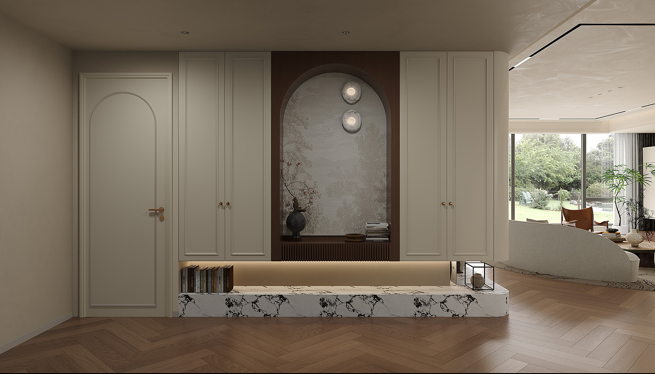 中古奶油家装设计案例