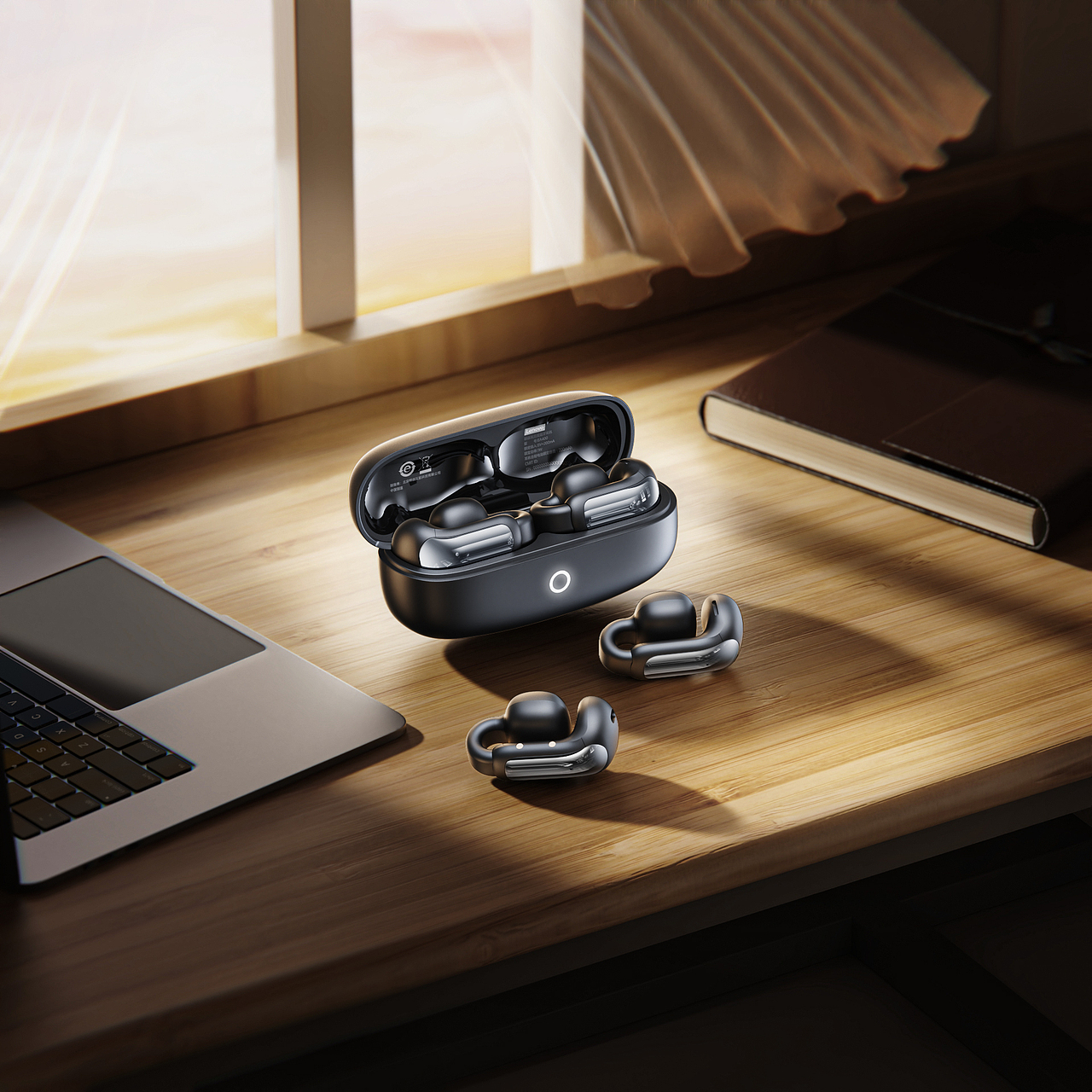 【蓝牙耳机渲染-最后一班车】（图ZMzg3MjQ5NjIw） - 产品 - 站酷设计师麋了鹿i原创素材 - 站酷ZCOOL