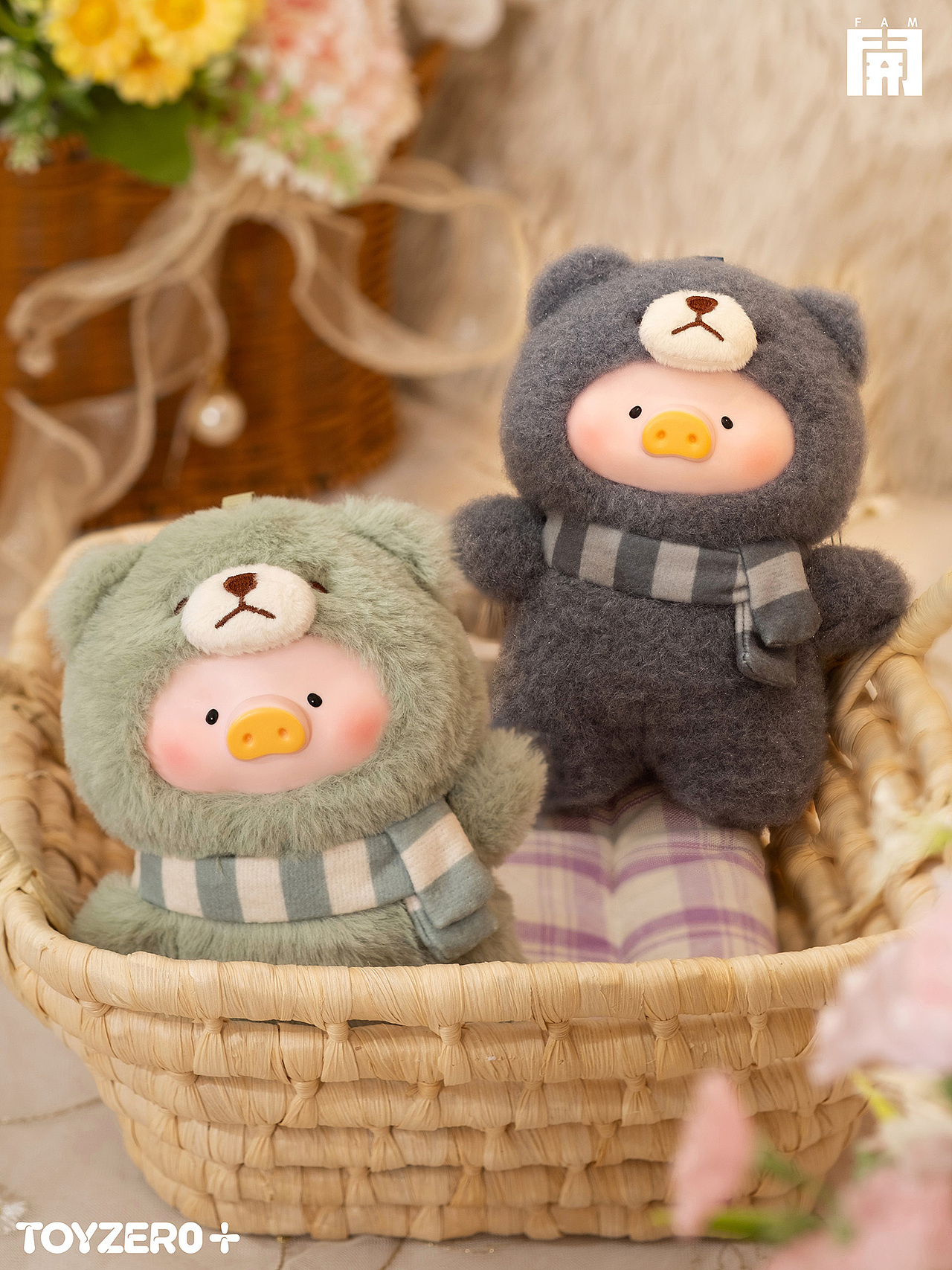 【潮玩摄影】LuLu猪 - 美好时光系列胶脸毛绒盲盒（图ZMzg3MjUyODYw） - 产品摄影 - 站酷设计师silvi丁原创素材 - 站酷ZCOOL