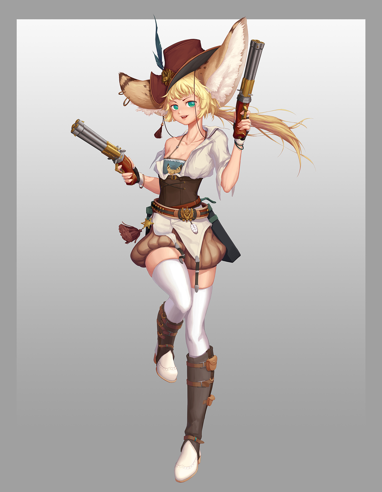 立绘练习2张（图ZMzg3MjU1NTE2） - 游戏原画 - 站酷设计师樱爱灵原创素材 - 站酷ZCOOL