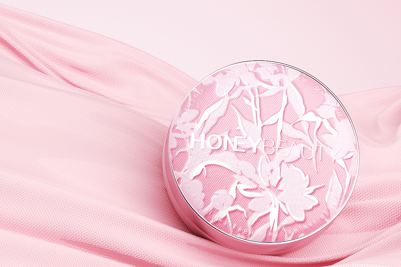 花主题系列气垫|化妆品包装设计（图ZMzg3MjcyNzgw） - 包装 - 站酷设计师著花里原创素材 - 站酷ZCOOL