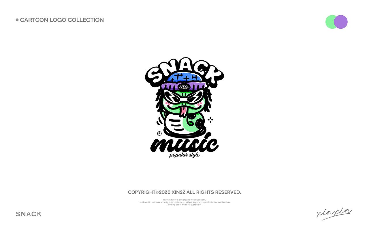 2025 | 潮牌卡通 LOGO（图ZMzg3MjczMzQ0） - Logo - 站酷设计师阳光开朗大女孩原创素材 - 站酷ZCOOL