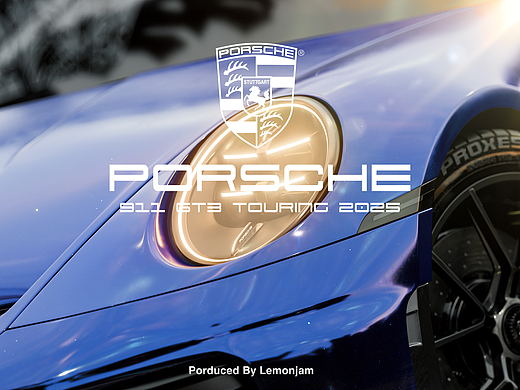 「Porshche 911 GT3 Touring 2025」（个人主页-ZNzE1NjY3NjQ=） - 产品 - 站酷设计师lemonjam原创素材 - 站酷ZCOOL