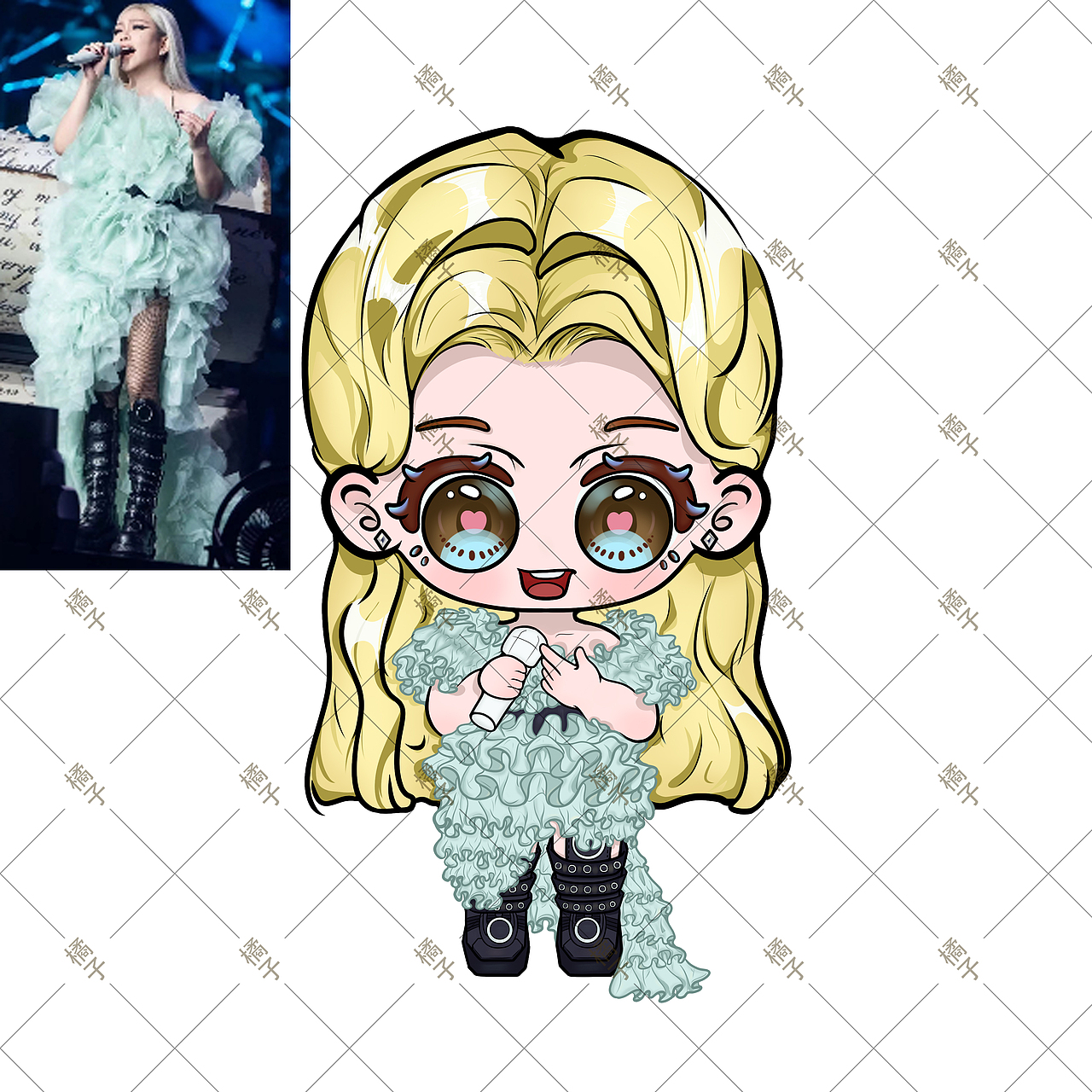 真人转Q（图ZMzg3MjgyNDUy） - 商业插画 - 站酷设计师橘子诶诶诶诶诶原创素材 - 站酷ZCOOL