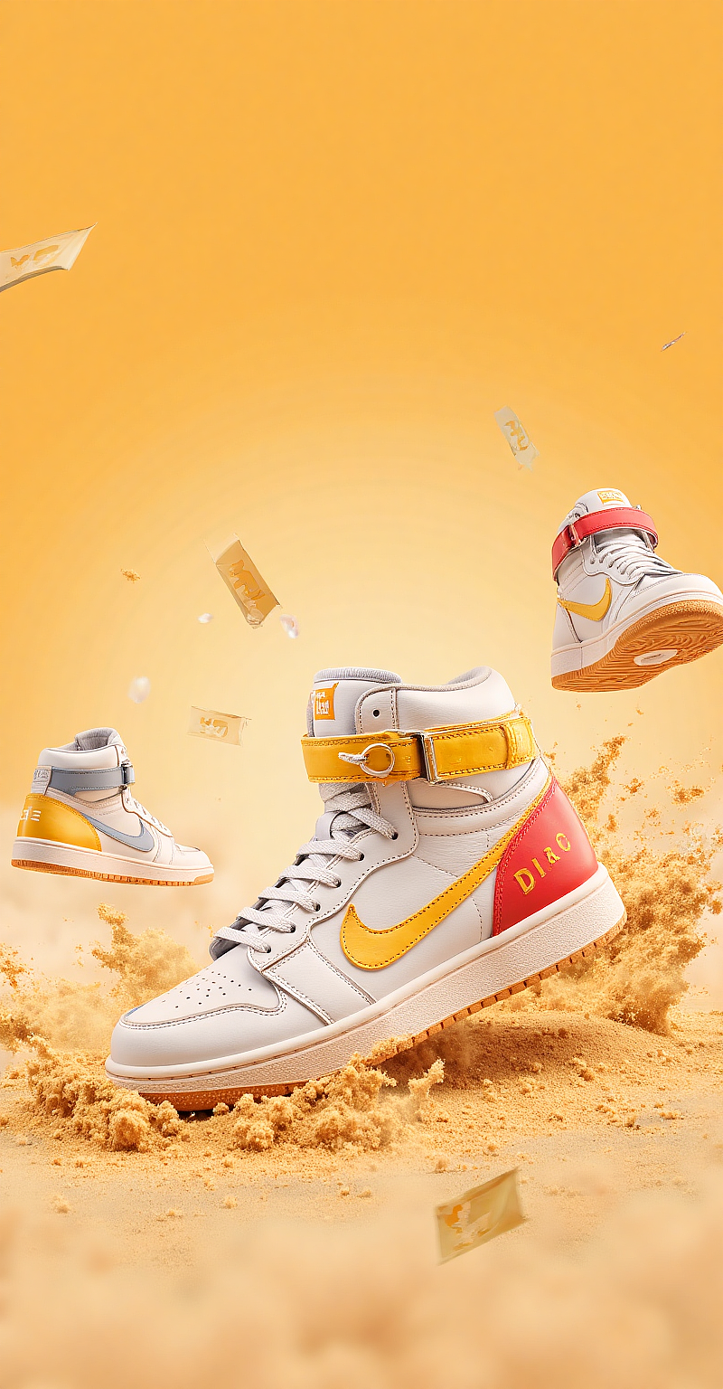 『NIKE运动鞋』视觉分享×大白Donnie（图ZMzg3Mjg1NDAw） - 品牌 - 站酷设计师小悟空AIGC原创素材 - 站酷ZCOOL