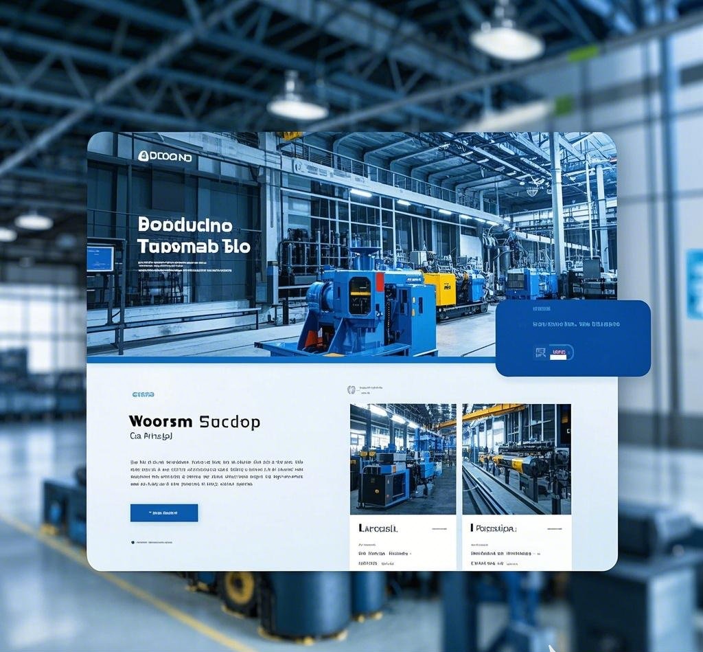 重工业机械公司品牌策划设计的硬核逻辑