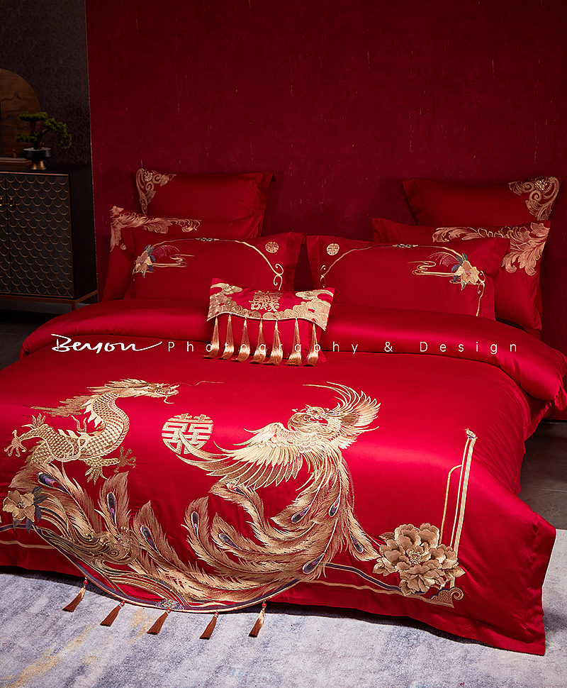 婚庆床品拍摄🎬（图ZMzg3MjkyNjAw） - 产品摄影 - 站酷设计师南通本原视觉原创素材 - 站酷ZCOOL