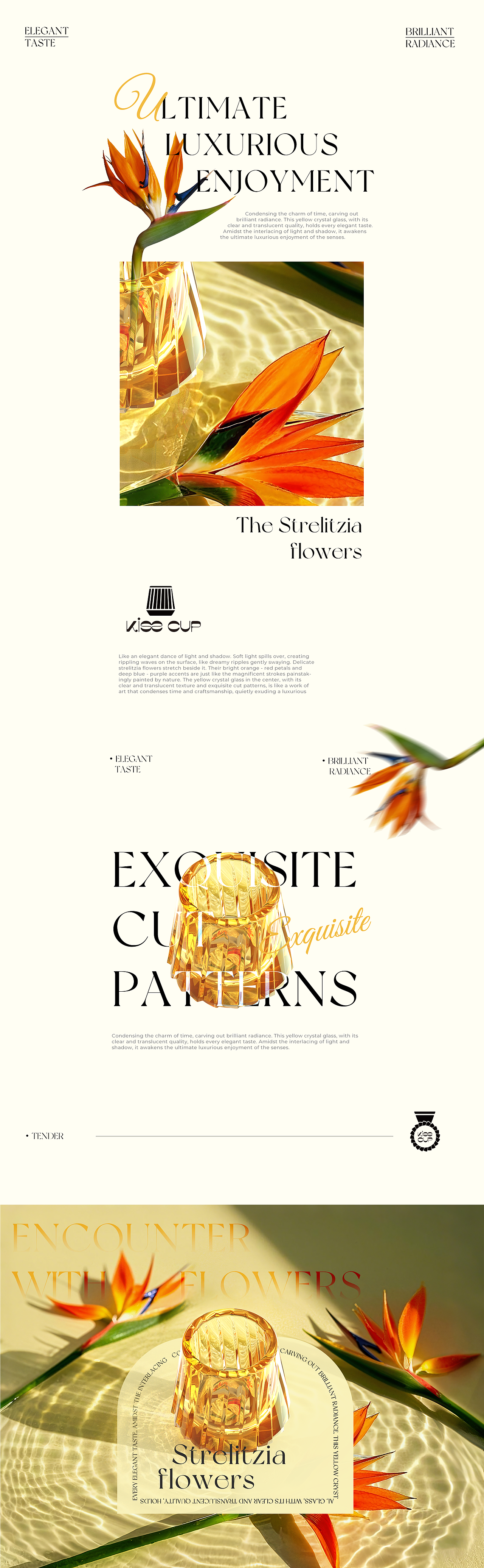Encounter with flowers“与花邂逅”视觉设计