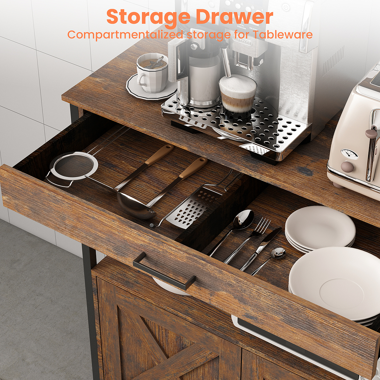 家具-厨房抽屉置物架