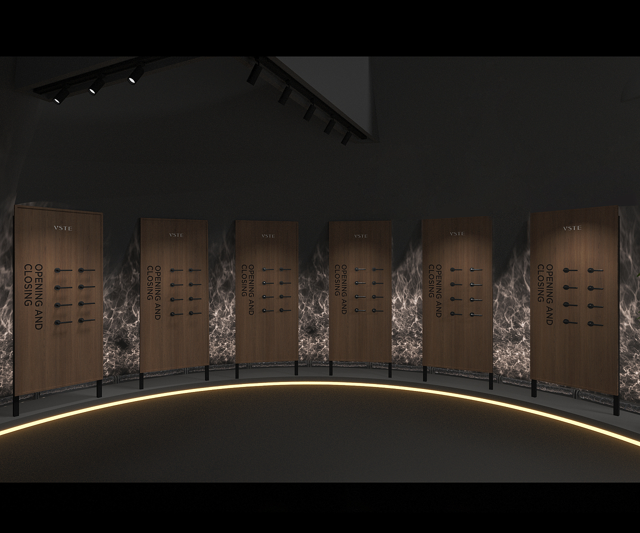 展台设计|超亮眼的VSTE五金创意展台!| 展会设计 |